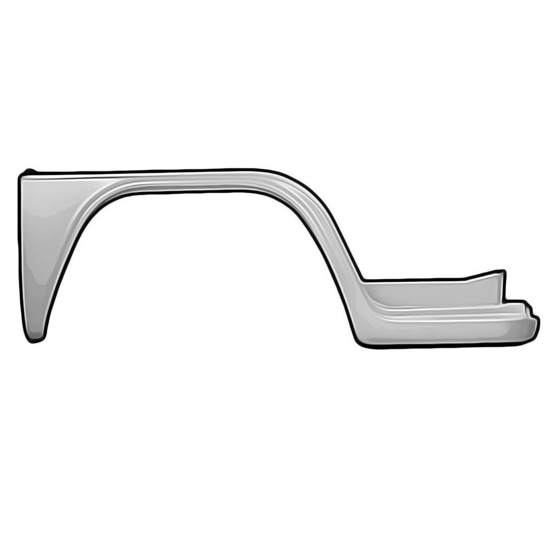 Bay Window Bus Front Wheel Arches