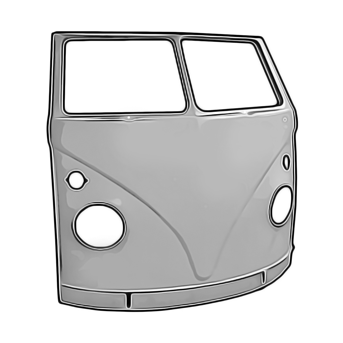 Split Screen Bus Front Panels