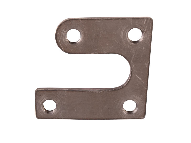 A-post door pillar bolt plate, left - Type 1