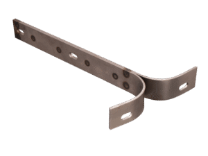 Bumper bracket, front, right (barndoor) - Type 2, >55