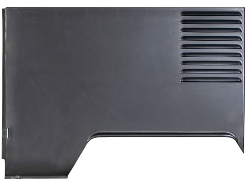 Side panel, short, left (RHD) - Type 2, 63 only