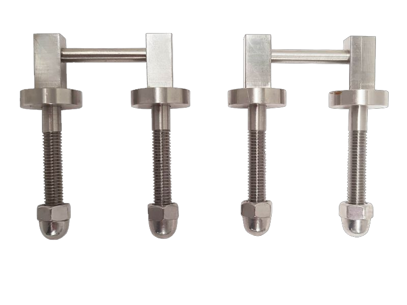 Westfalia Sub Hatch Hinge Pair, Square Post, - Type 2, >60