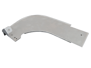 Rear bumper splash panel, pickup, left - Type 2, >58