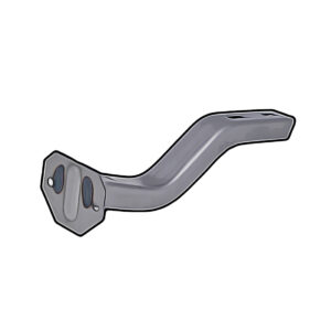 Split Screen Bus Bumper Brackets & Splash Pans