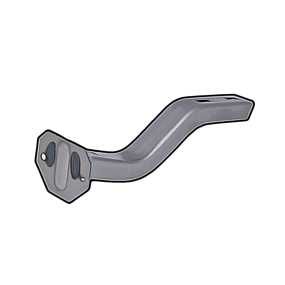 Split Screen Bus Bumper Brackets & Splash Pans